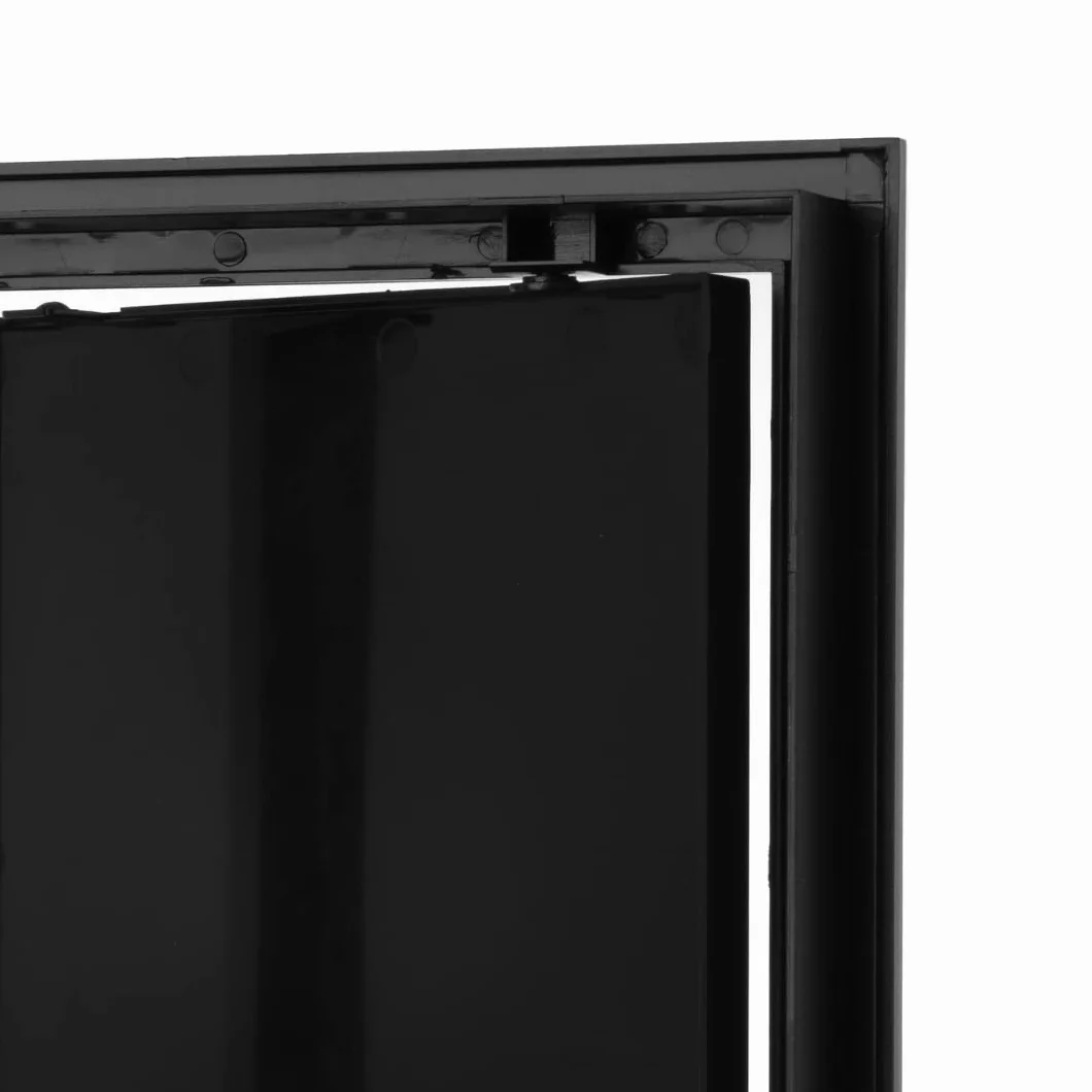 Klapa rewizyjna 20 x 20 cm – klapa serwisowa do inspekcji i osłony – 200 x 200 mm drzwi rewizyjne – drzwi inspekcyjne, klapa konserwacyjna – tworzywo sztuczne ABS antracyt