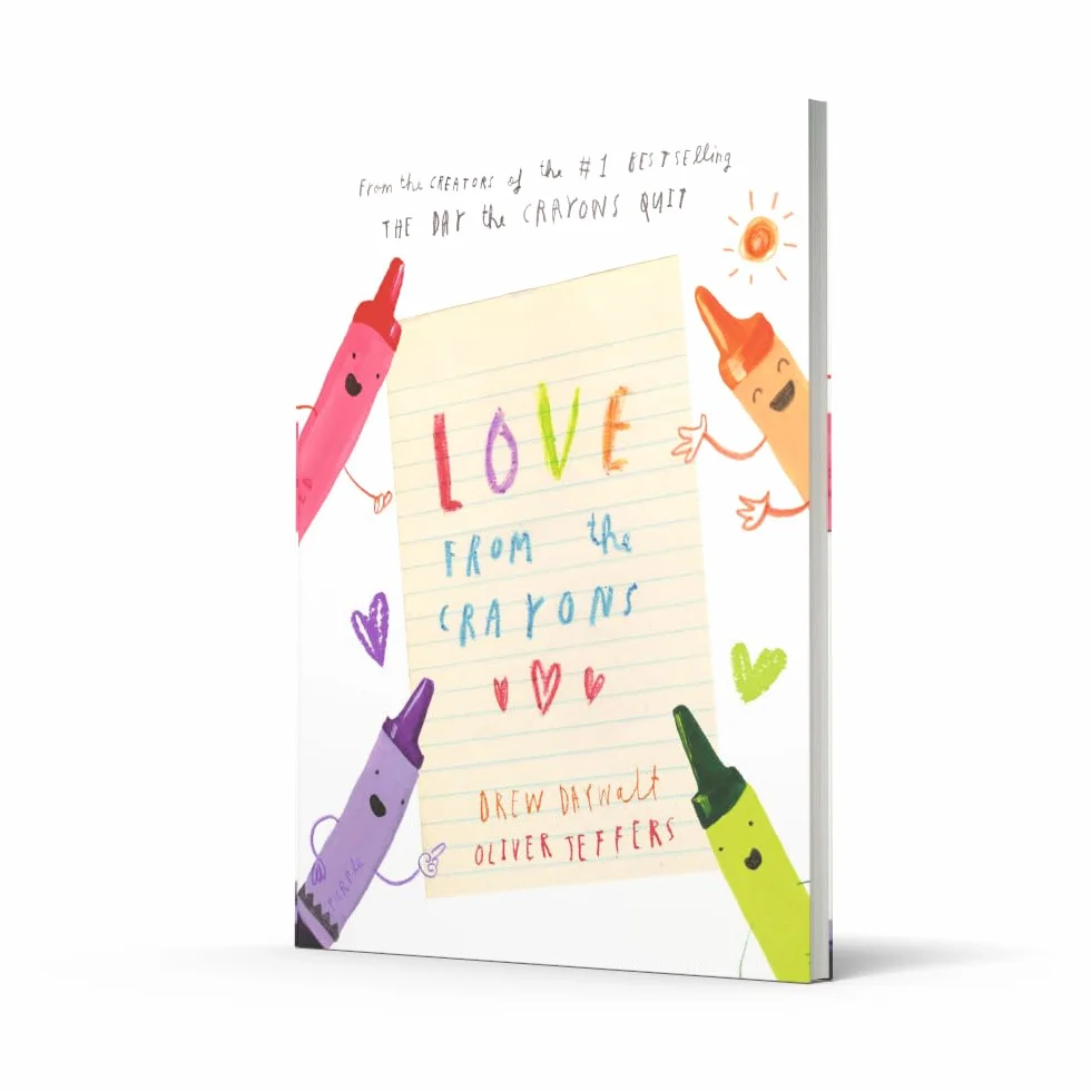 Love from the Crayons: A Beautifully Illustrated Children's Story of Love and Friendship