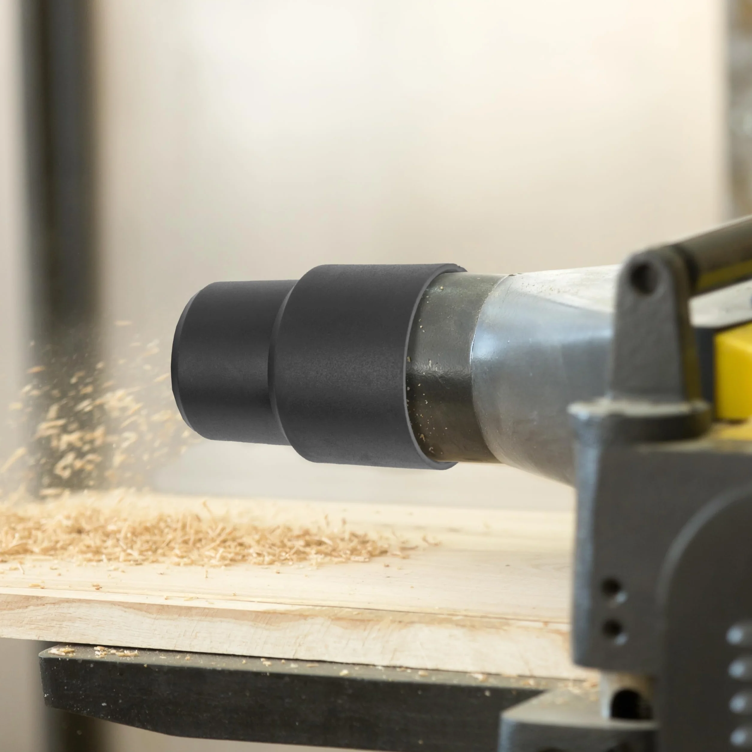 Uniwersalny adapter do odkurzaczy, 2 sztuki, kolor czarny, kompatybilny z Bosch, Makita, Kärcher i innymi, 5-stopniowy z średnicą zewnętrzną 50-27 mm, średnicą wewnętrzną 44-21 mm, reduktor adaptera