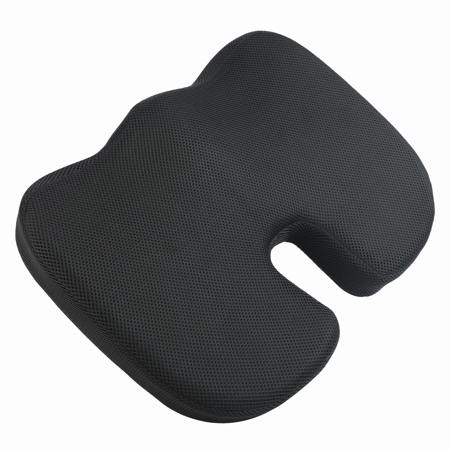 Ortopedyczna poduszka do siedzenia, pianka z pamięcią kształtu, ergonomiczna, zapobiega bólom pleców i kości ogonowej, oddychająca, do biura, samochodu, wózka inwalidzkiego, w podróży, w