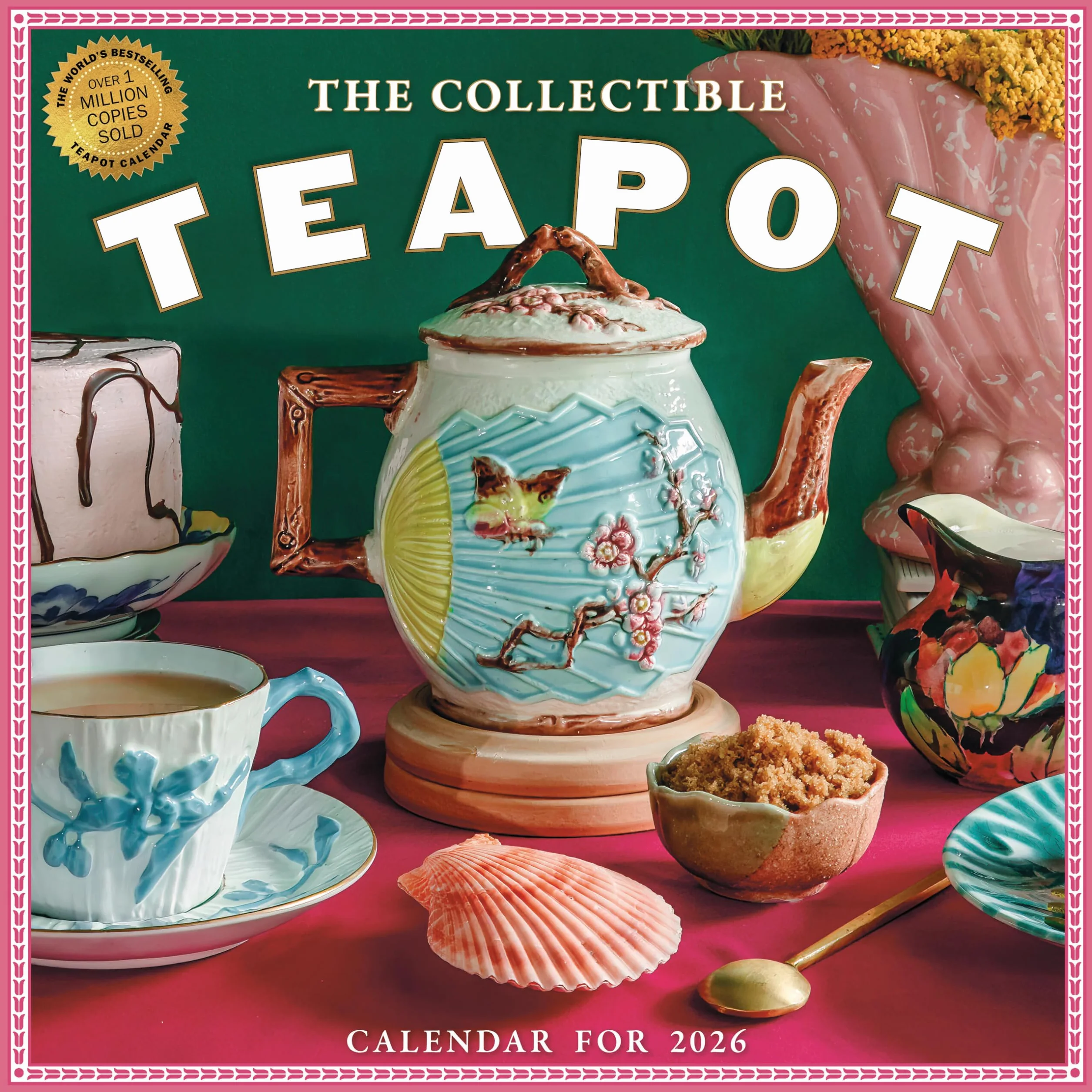 The Collectible Teapot Wall Calendar 2026: A Tea Obsessive's Dream Come True