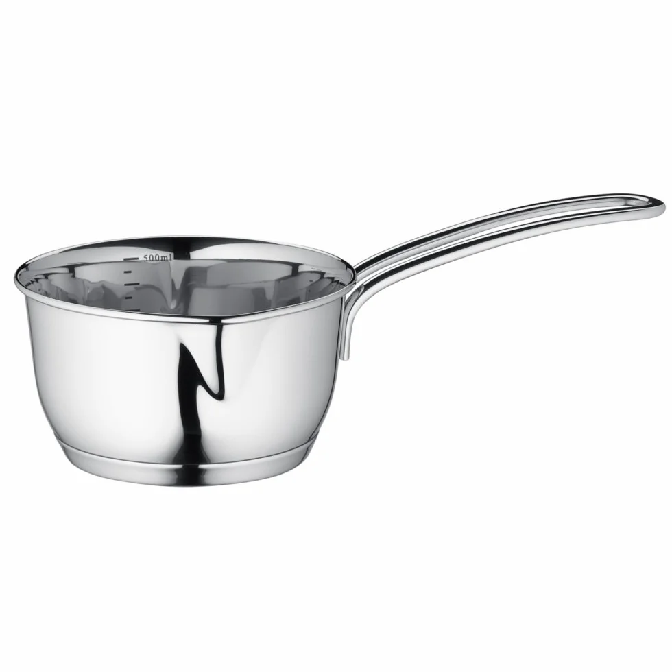 Küchenprofi Rondelek, Kuchenprofi 0,5 l, śred. 12 cm, na wewnętrznej ściance umieszczono miarkę (do 500 ml), która pozwoli precyzyjnie odmierzyć niezbędną ilość płynu uzupełniony praktycznym dziubkiem, dzięki któremu przygotowane potrawy łatwo można przel