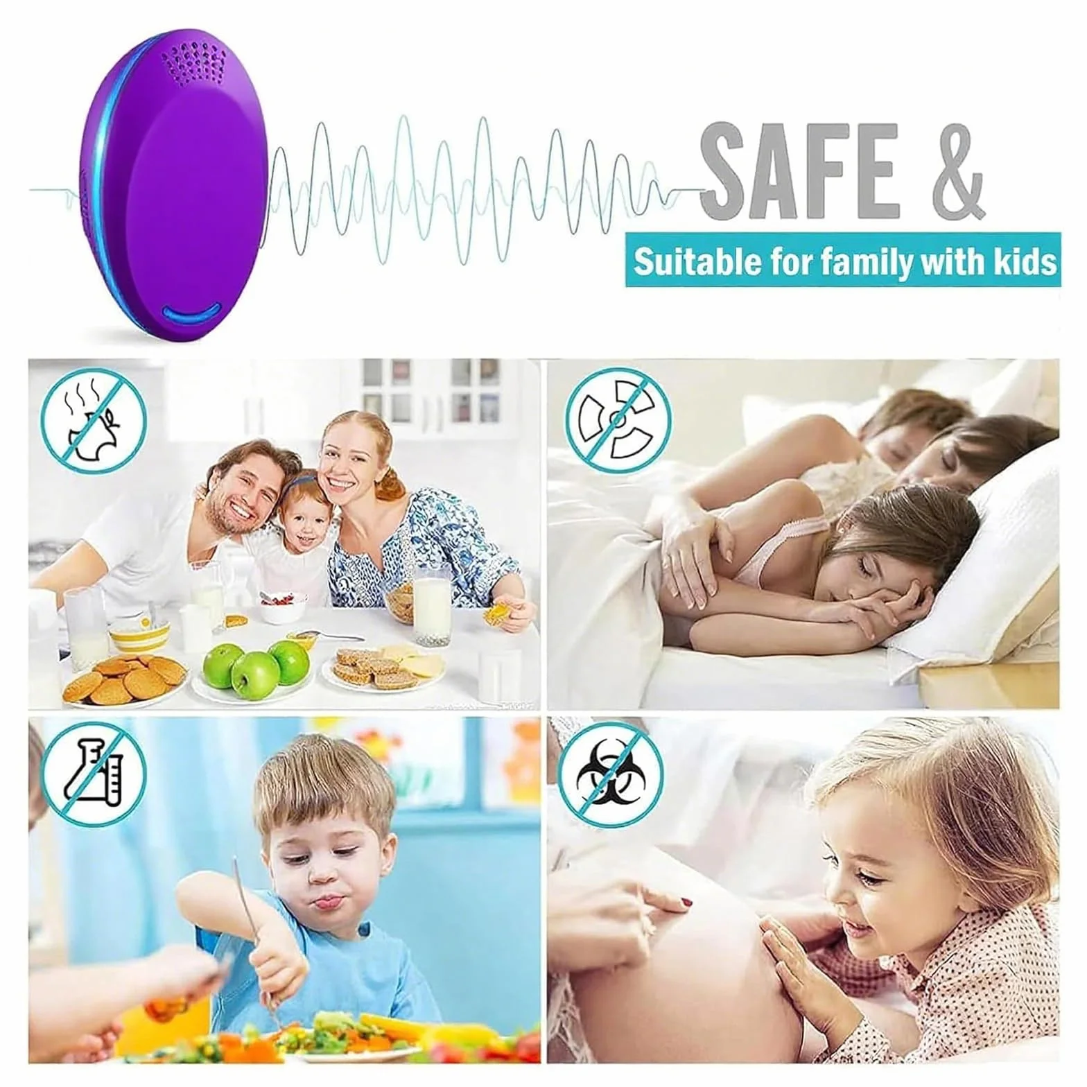 Easy to Use,Effective,Suitable for Indoor,1 Pack,Purple