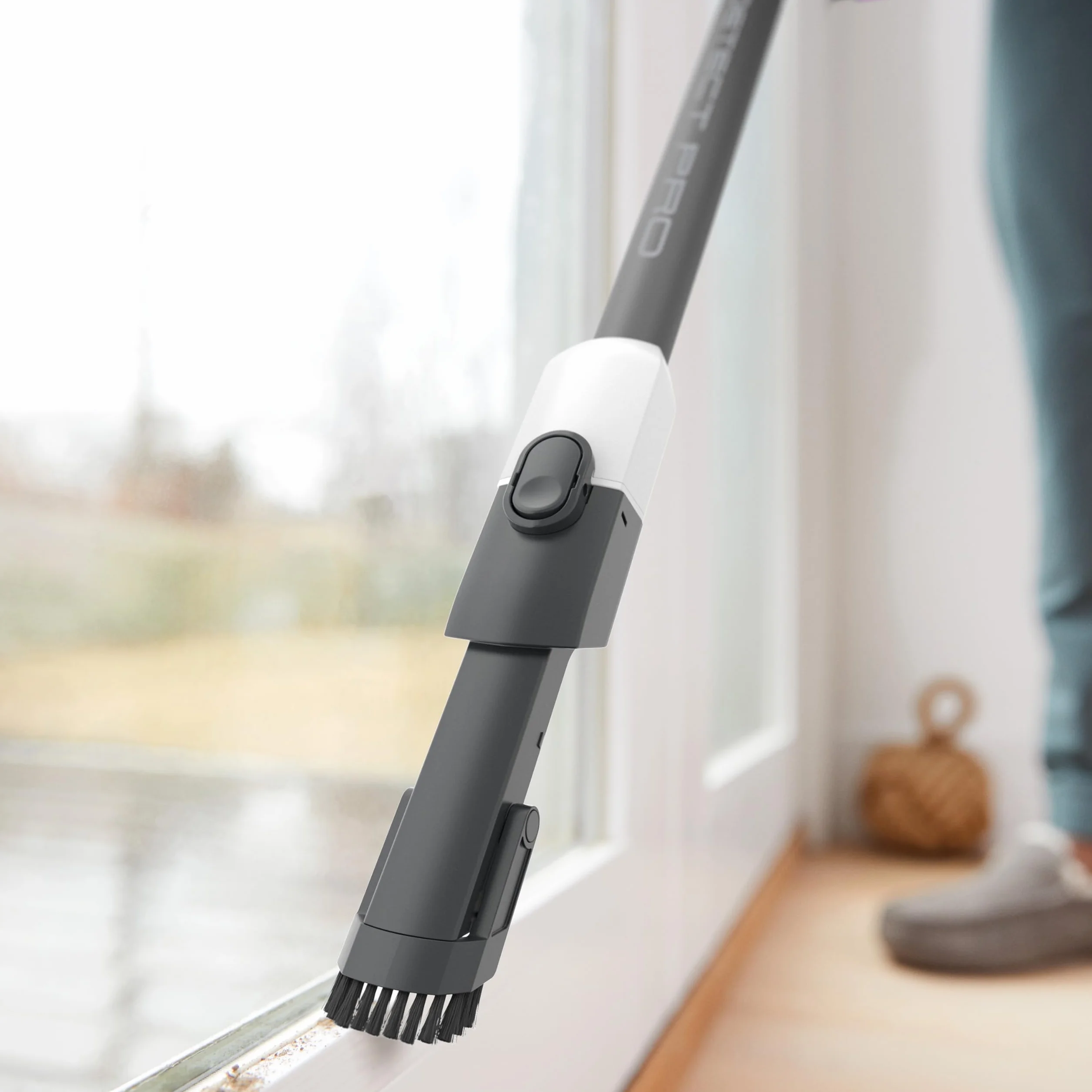 Shark Kion IW1611EU, bezprzewodowy odkurzacz próżniowy, biały/beats mosiądz, 240 W, 0,42 l