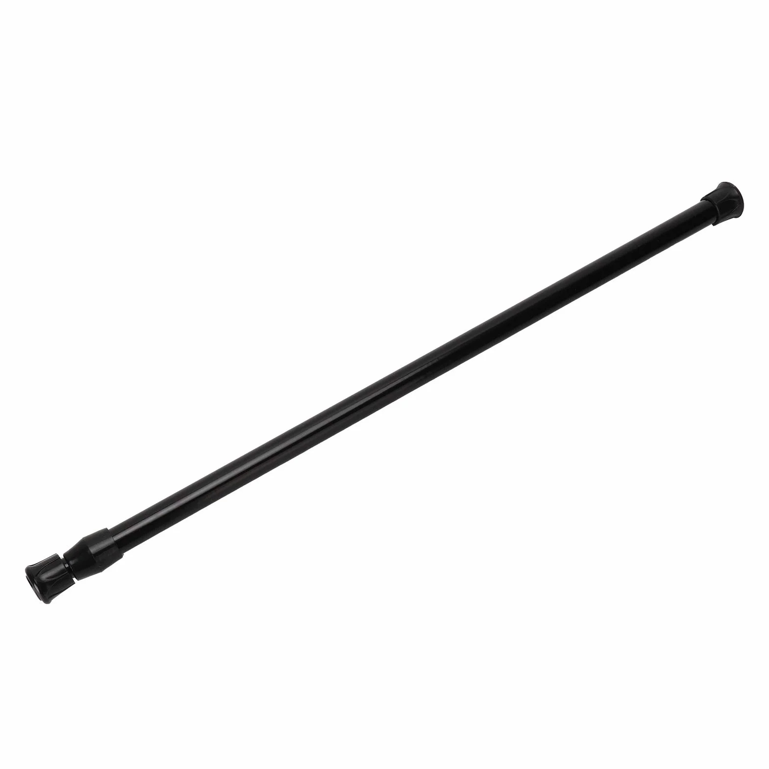 CUYT Drążek napinający, trwały, czarny, regulowany, teleskopowy drążek (40–70 średnica 1,3 cm, cienki pręt)