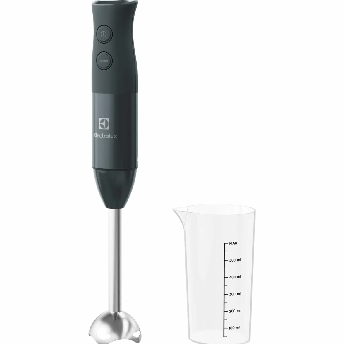 Electrolux Blender Ręczny Create 3 E3HB1-4GG, W zestawie kubek 600 ml bez BPA, Rozwiązanie TruFlow, Przycisk funkcji turbo, Wydajny silnik o mocy 400W, Przewód 1,2 m, Czarny