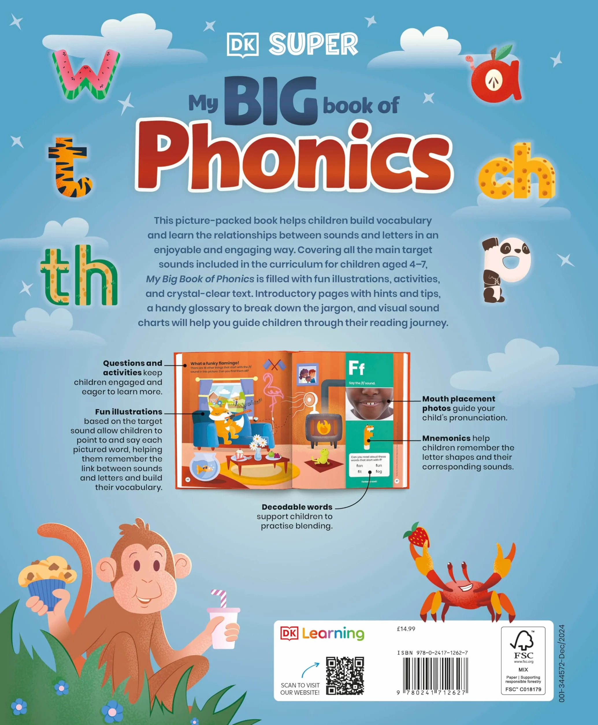 DK Super Phonics My Big Book of Phonics