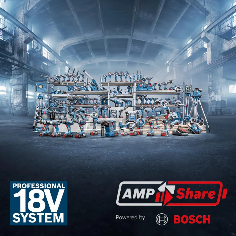 Bosch Professional 18 V System akumulatorowy gwoździarka do drewna GNH 18V-64-2 (wyzwalanie pojedynczego strzału, nadaje się do następujących gwoździ: 32-64 mm, 16 ga (1,6 mm) i kąt magazynka 20°,