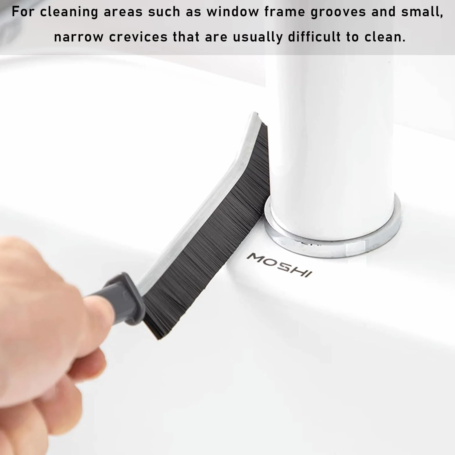 Crevice Cleaning Brush 7 sztuk, szczotka do czyszczenia fug, szczotka do szorowania, szczotka do czyszczenia szczelin, zestaw szczotek do głębokiego czyszczenia do kuchni, łazienki, okna