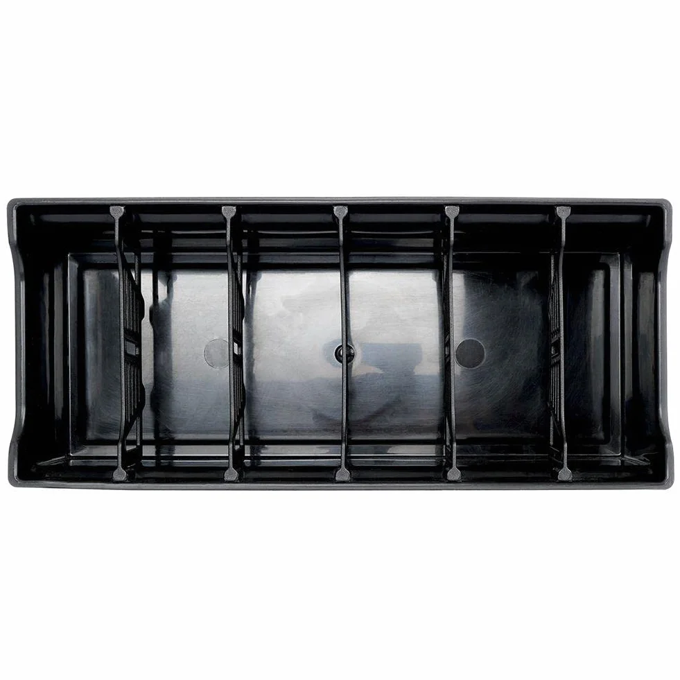 Organizer kuchenny na przyprawy czarny 30x13x8 cm
