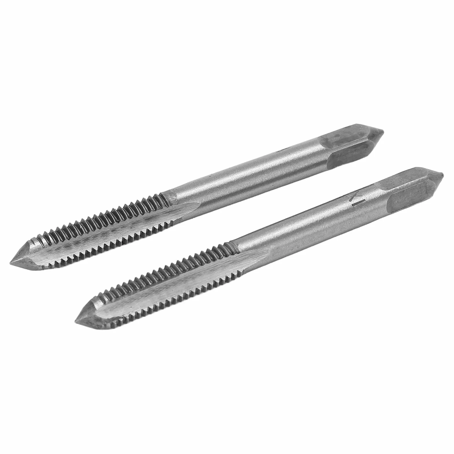 Metryczne gwintowniki maszynowe, stal szybkotnąca 2 szt./zestaw gwintownik do zegarów zegarki drewno miękki metal(M6*1)