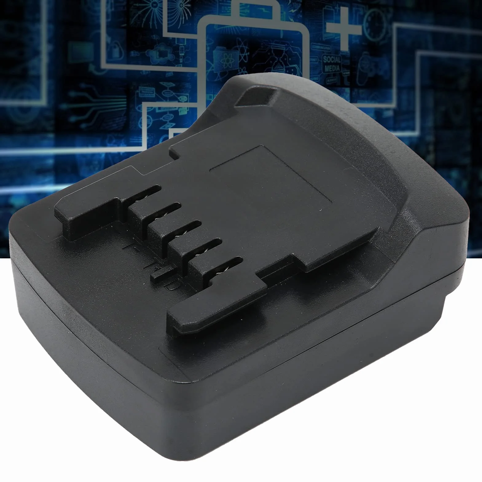 Adapter Akumulatora, Konwerter Adaptera Akumulatora na Akumulator Litowy Metabo 18 V, Zasilacz do Elektronarzędzi