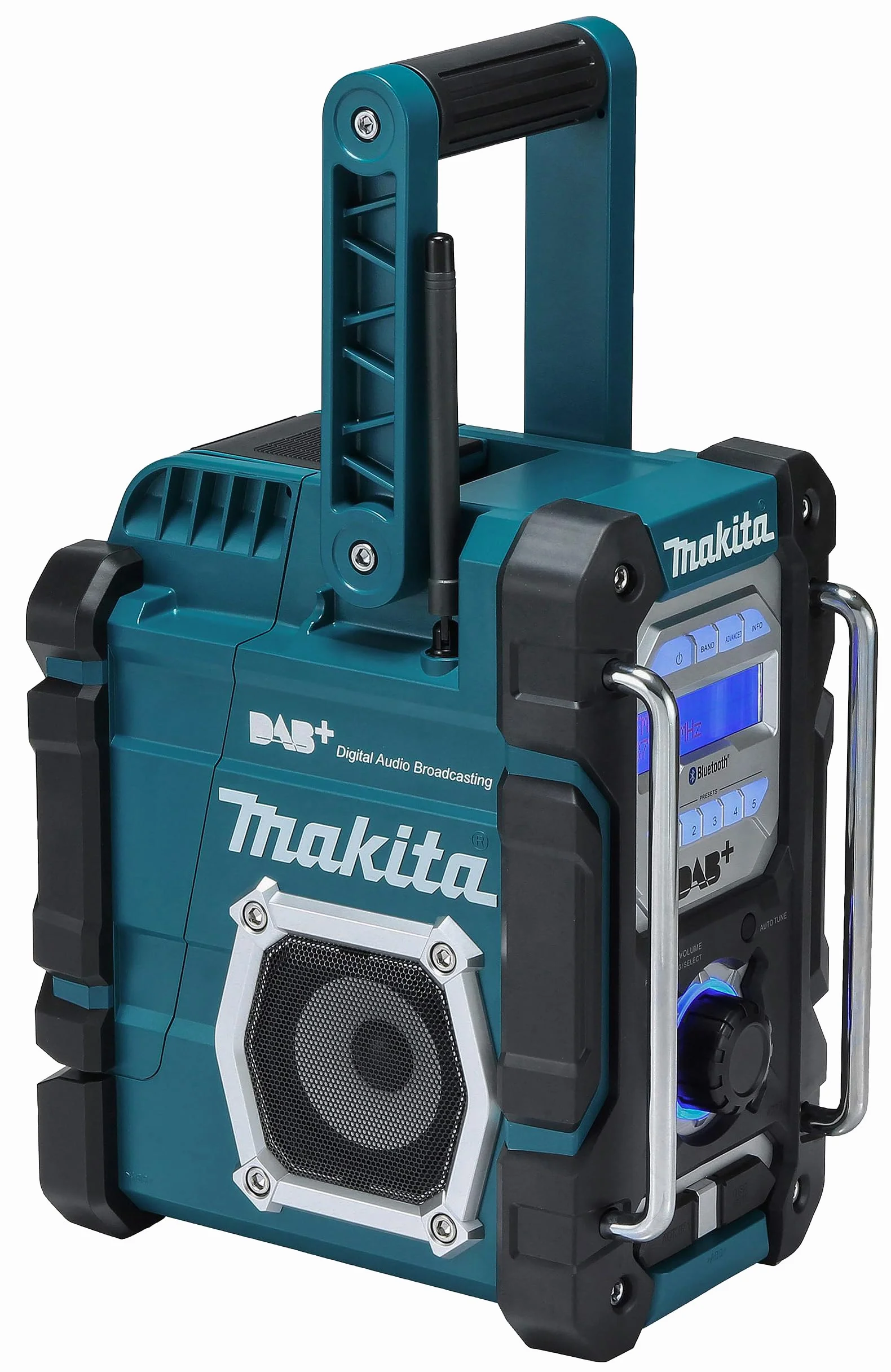 Makita Radio Budowlane, Niebieski/Czarny, 87.5-108 MHz