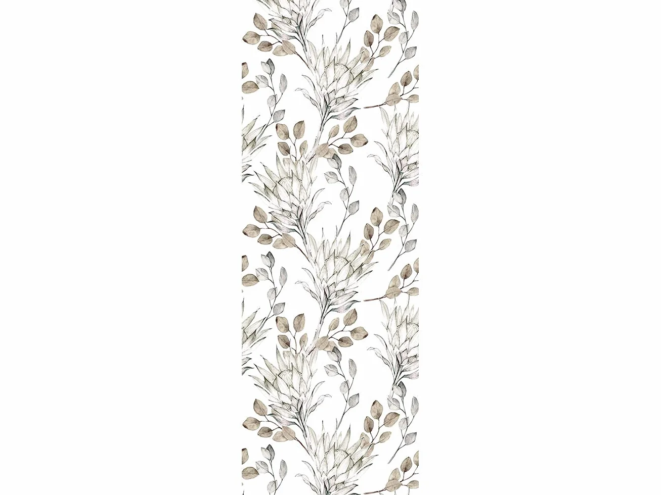 Oedim winylowa naklejka na lodówkę, suche gałęzie, 200 x 60 cm, wytrzymała i ekonomiczna, samoprzylepna, dekoracyjna, eleganckie wzornictwo