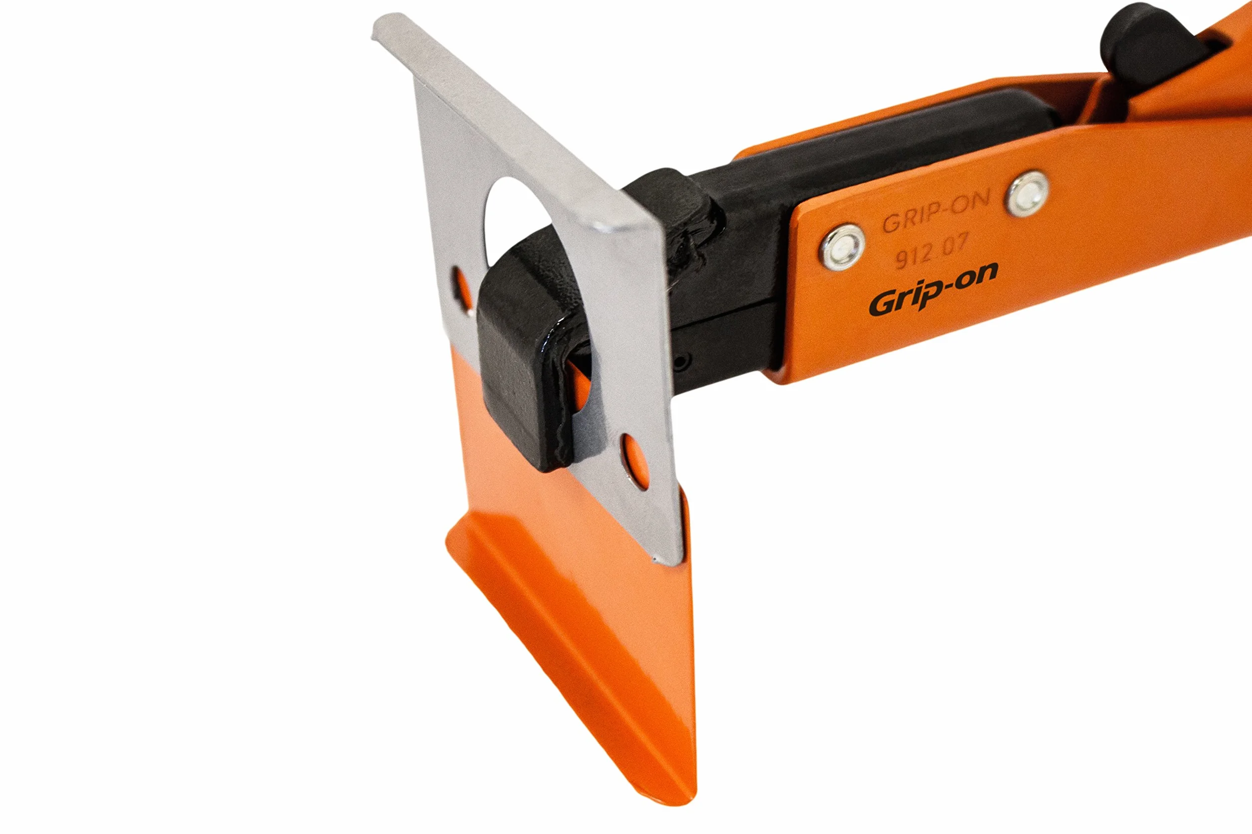 Grip-On 91207 szczypce blokujące w kształcie litery L 17 cm z uchwytem osiowym w kolorze pomarańczowym epoksydowym