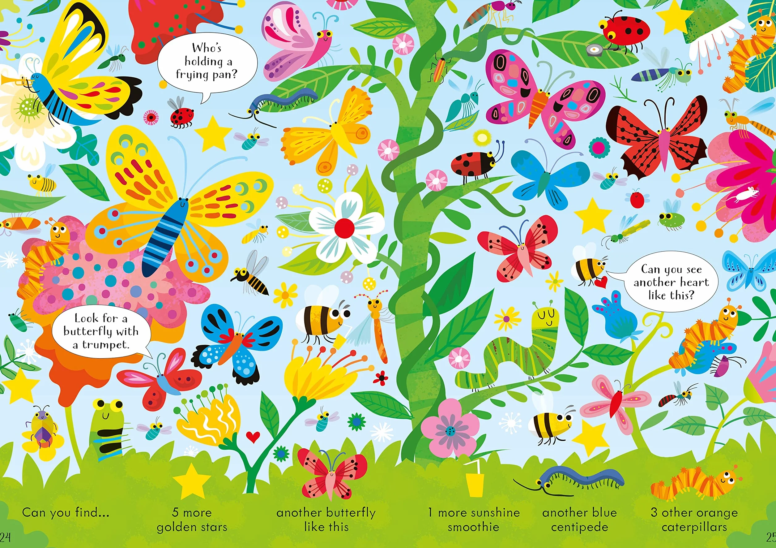 Look and Find Puzzles Bugs