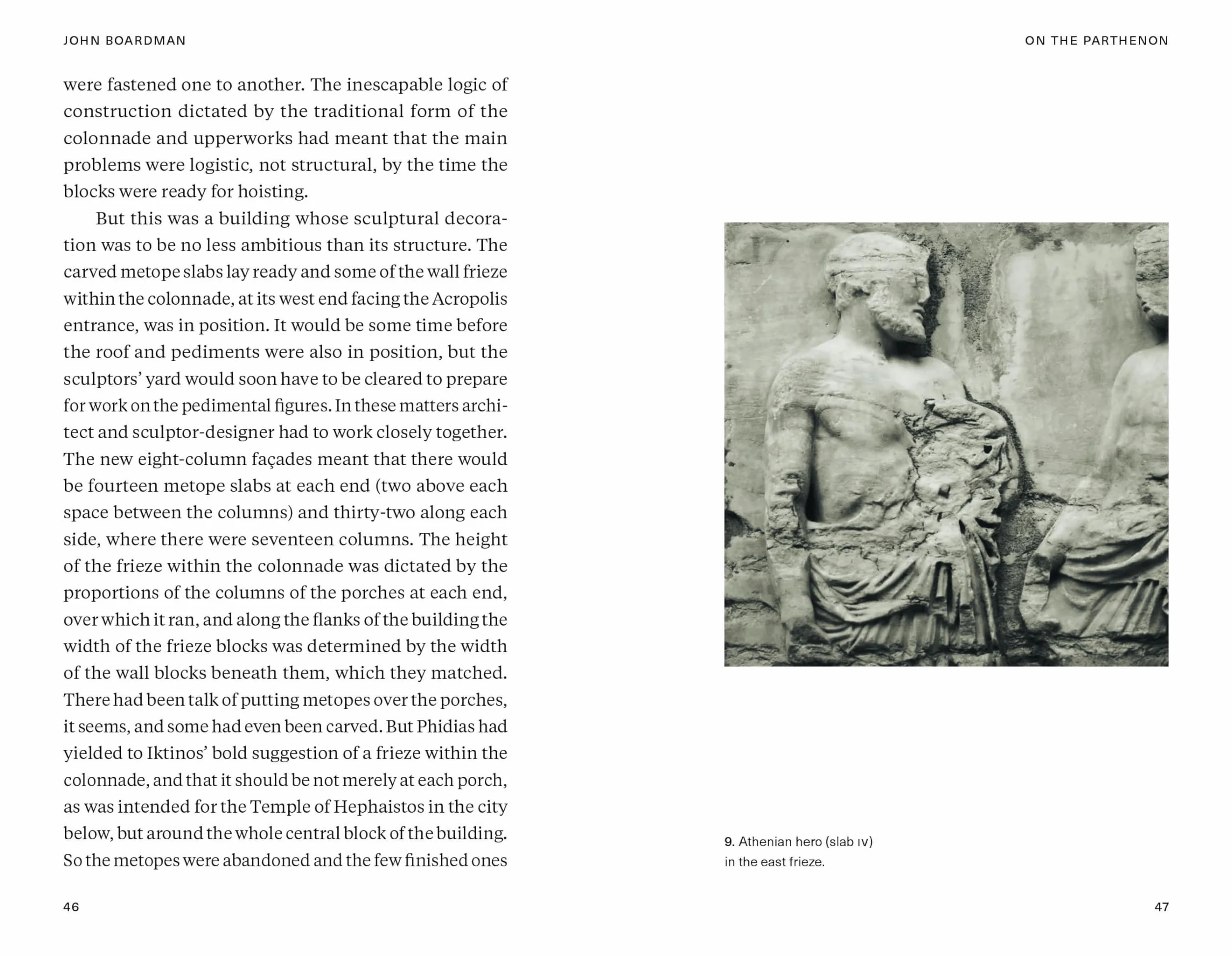 John Boardman on the Parthenon /anglais: 2