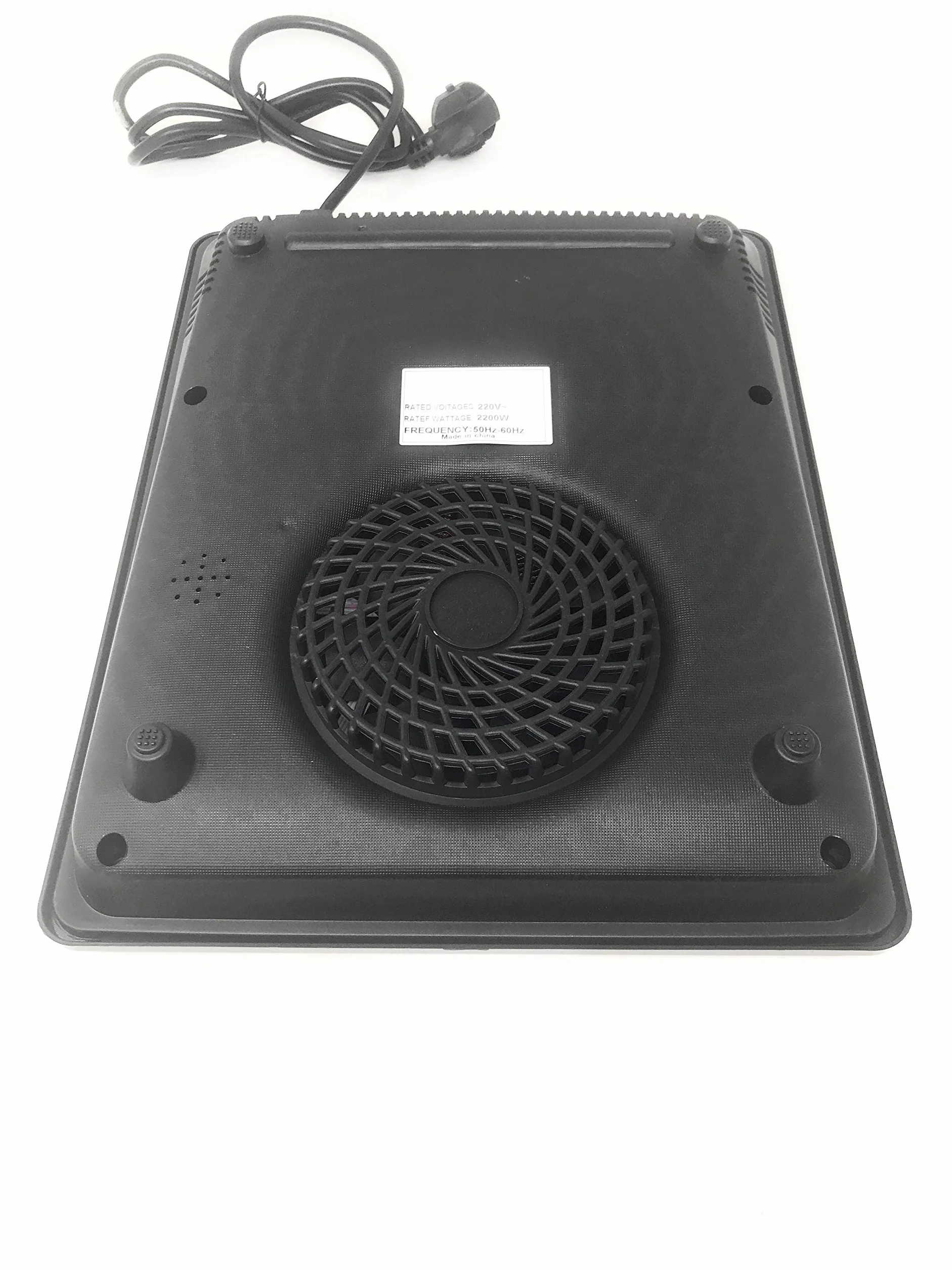 Przenośna płyta indukcyjna 2000 W, kuchenka elektryczna 270°C