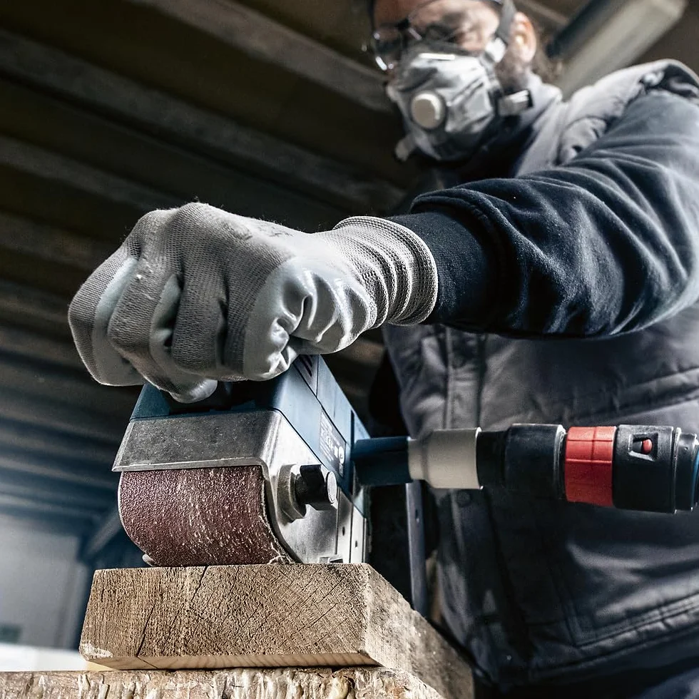 Bosch 3x Pas ścierny PRO Paint on Wood and Hardwood X440 do szlifierek (do Farba na drewnie, Twarde drewno, 75 x 457 mm, Ziarnistość 80, Professional Akcesoria szlifierka taśmowa)