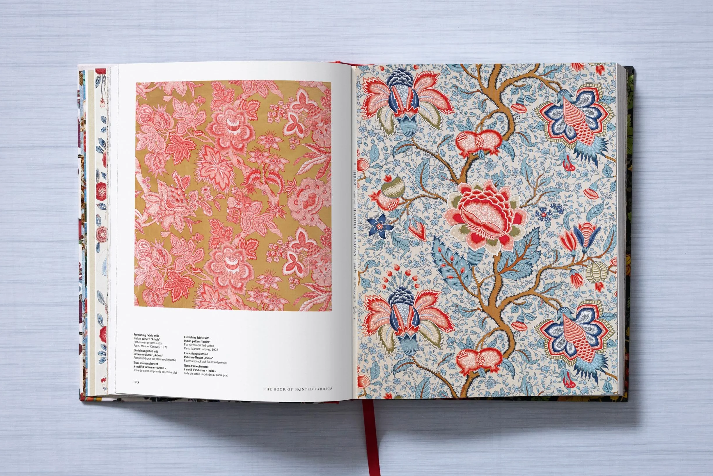 The book of Printed Fabrics: From the 16th century until today