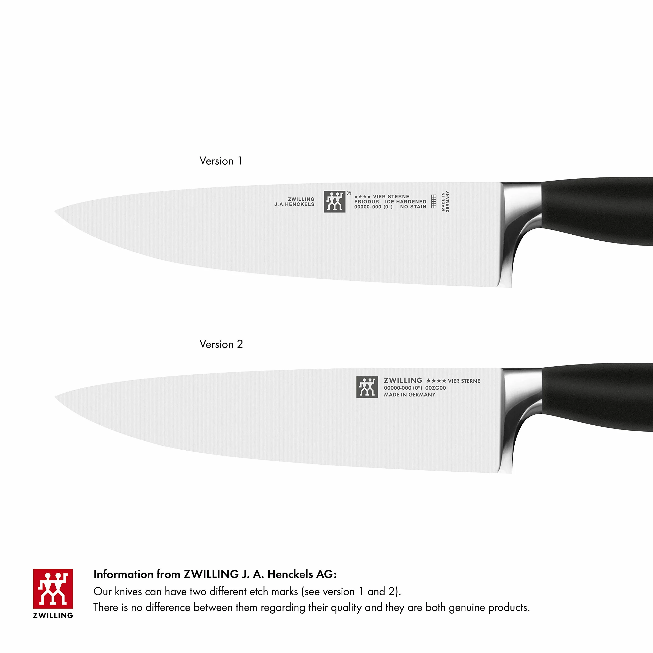 Zwilling 150 mm 4-gwiazdkowy tasak ze stali nierdzewnej czarny