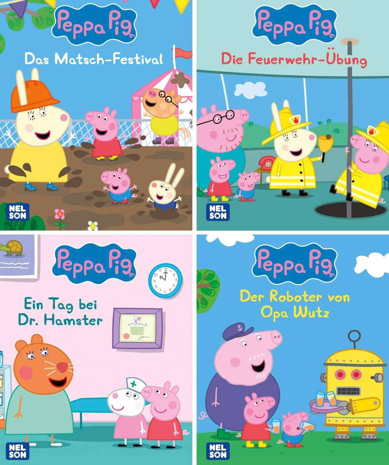 Nelson Mini-Bücher: 4er Peppa Pig 29-32