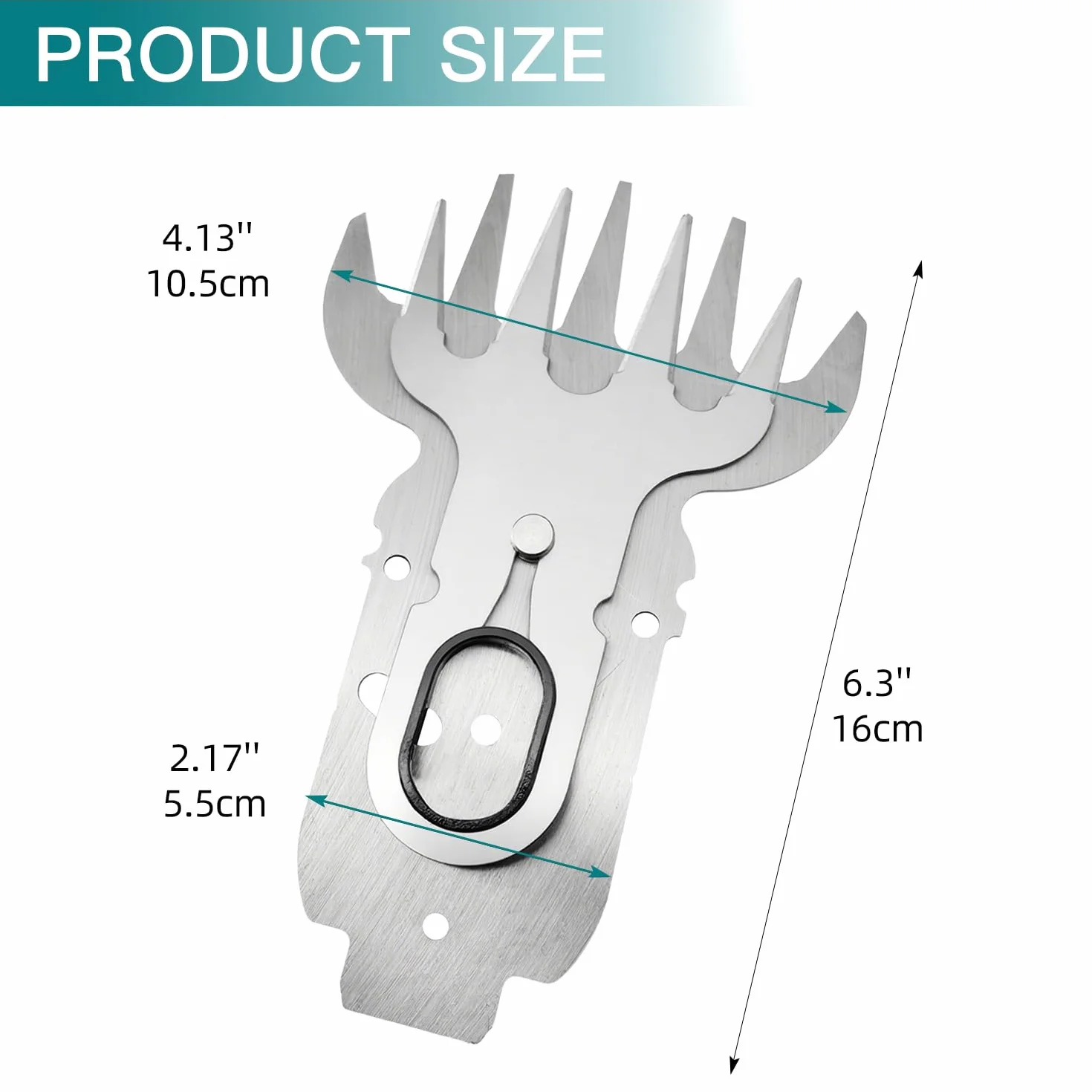 deawater 1 szt. 2609003884 80 mm ostrze do nożyc do trawy 7,2 AGS 10,8 LI do Bosch Home and Garden