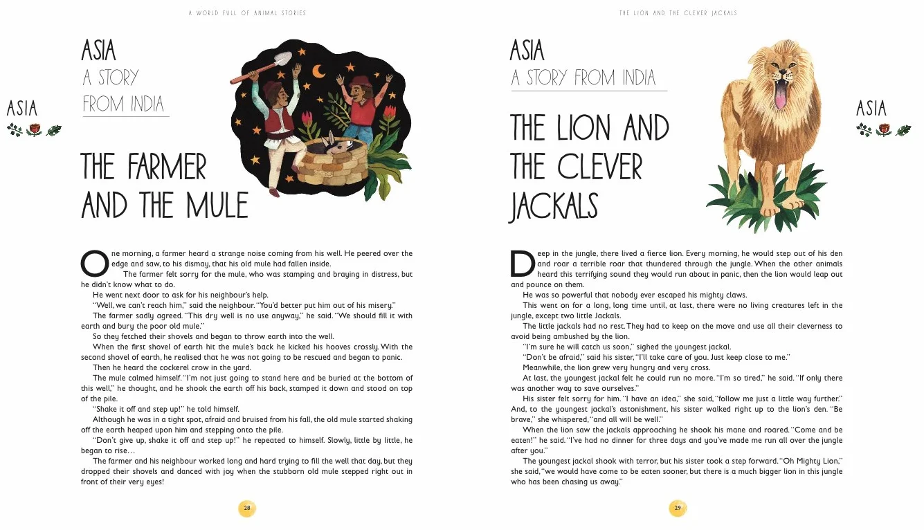 A World Full of Animal Stories UK: 50 favourite animal folk tales, myths and legends: 2: Volume 2