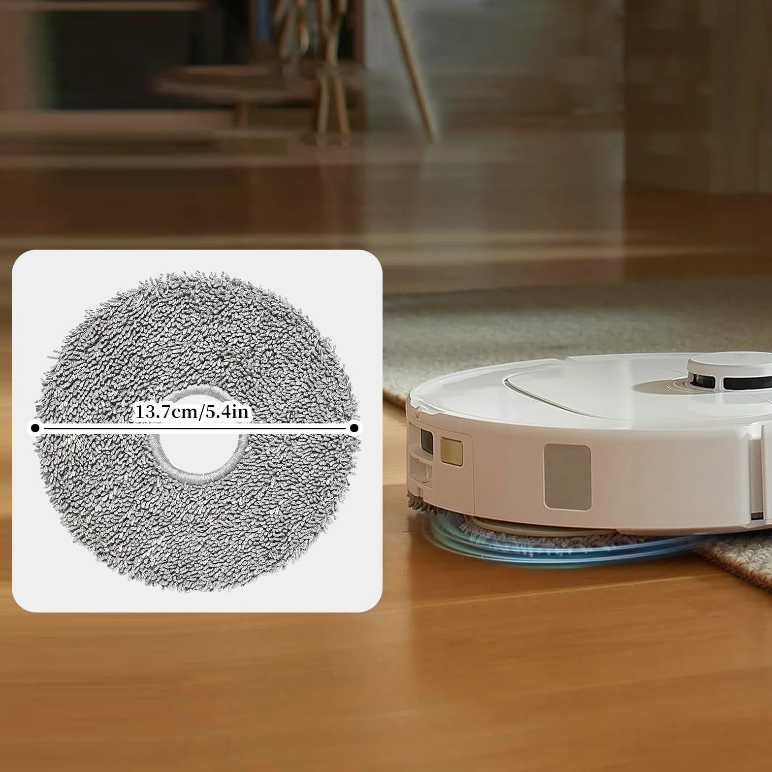 Ściereczki do Xiaomi X20+/X10+, Dreame L10s Ultra/L20 Ultra/L10s Pro Ultra Heat/L10s Pro Gen 2/Matrix10 Ultra/L40 ultra/X50/X40 Ultra Complete/X50 Master/L50 Pro Ultra/L10 Prime części zamienne