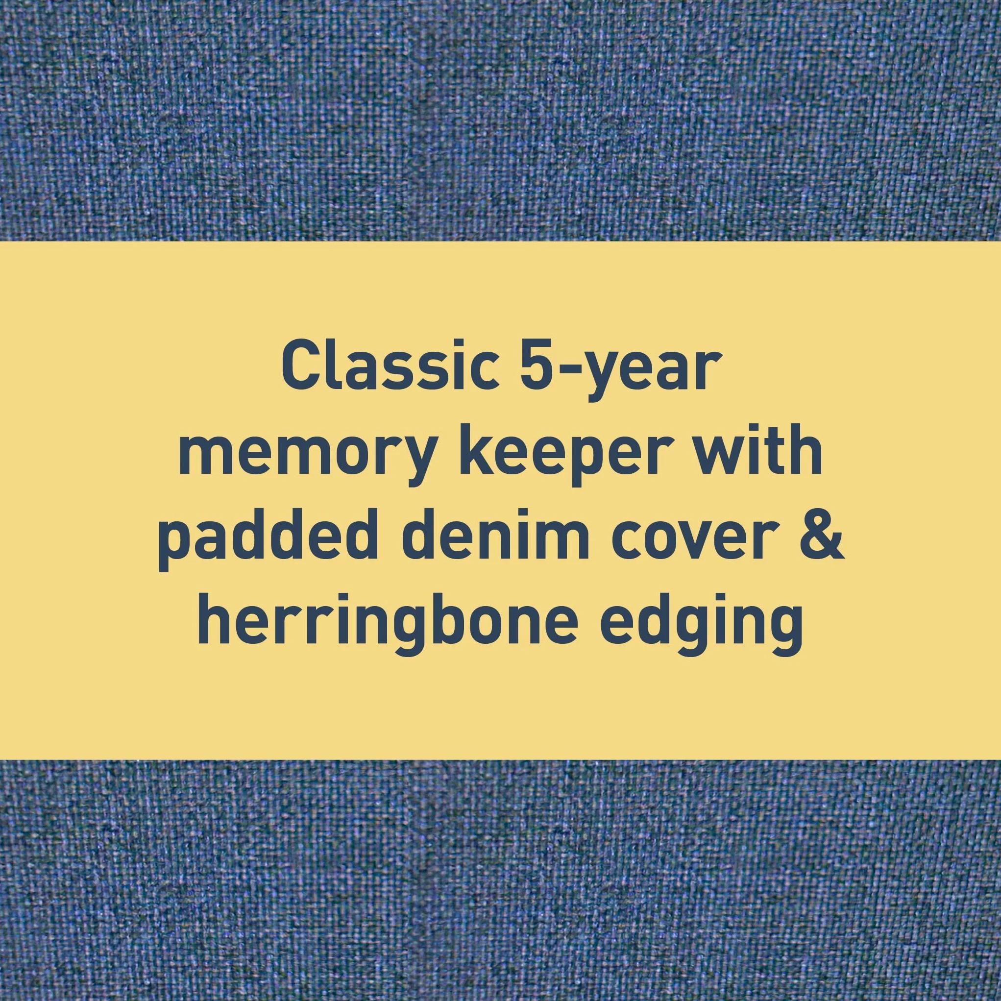 Denim One Line a Day: A Five-Year Memory Book