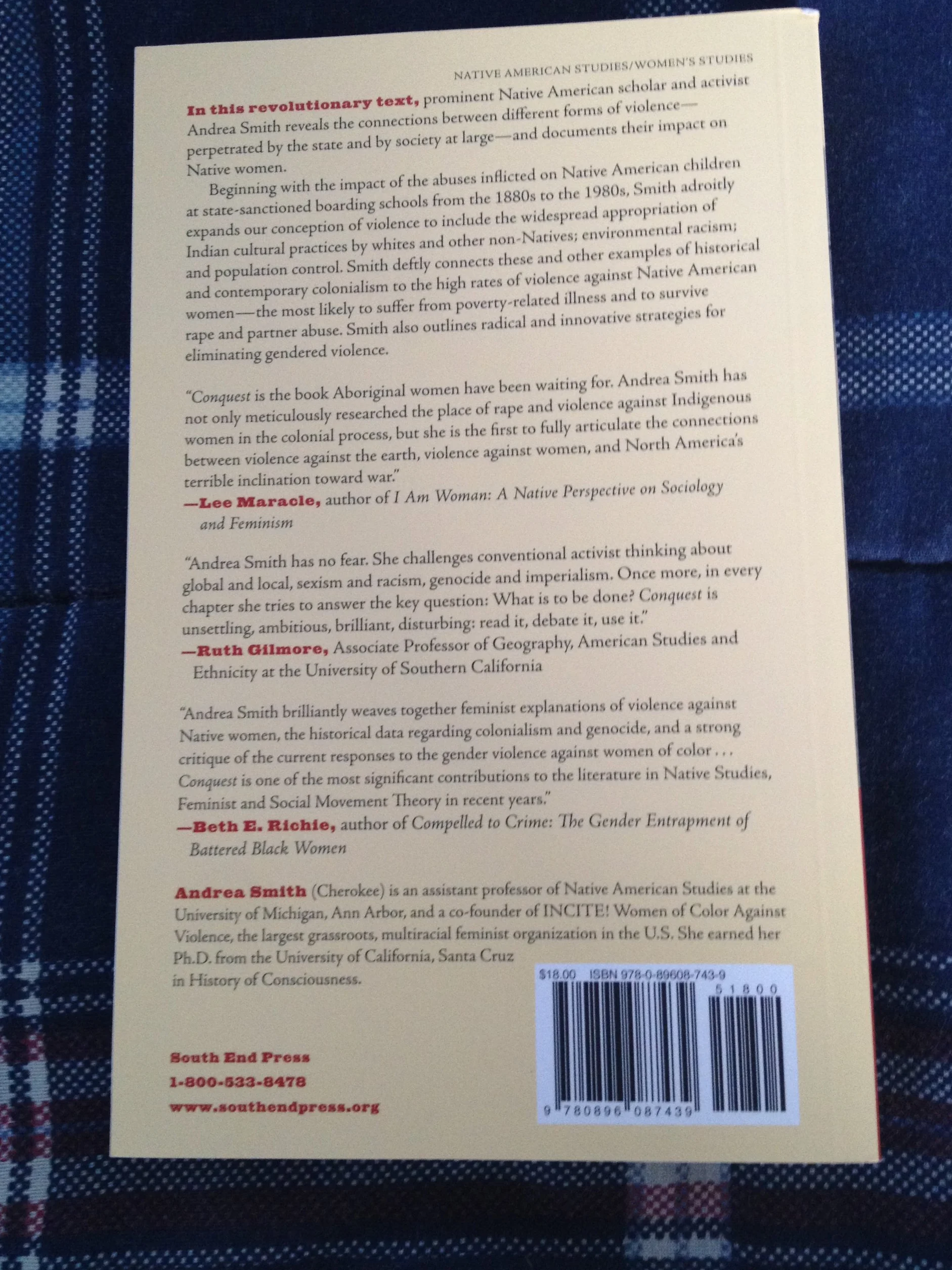 Conquest: Sexual Violence and American Indian Genocide