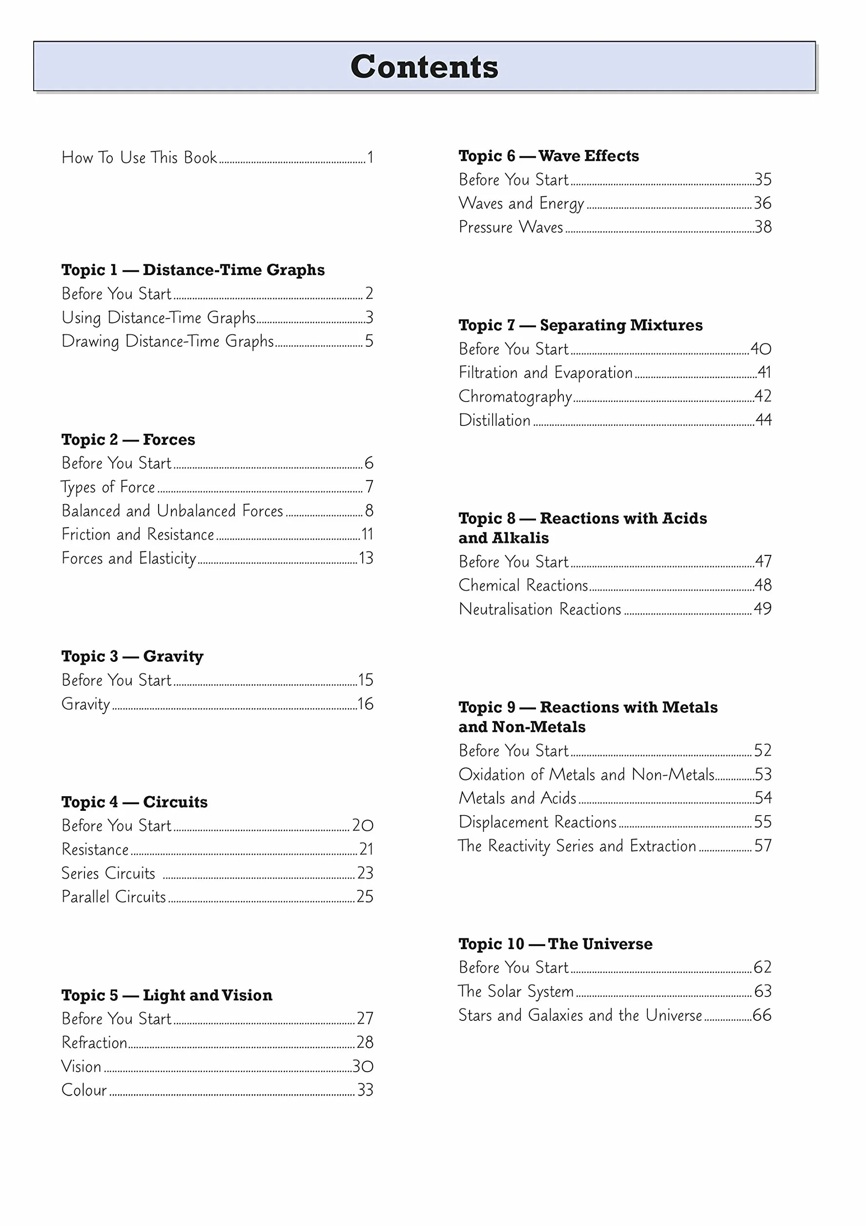 KS3 Year 8 Science Targeted Workbook (with answers)