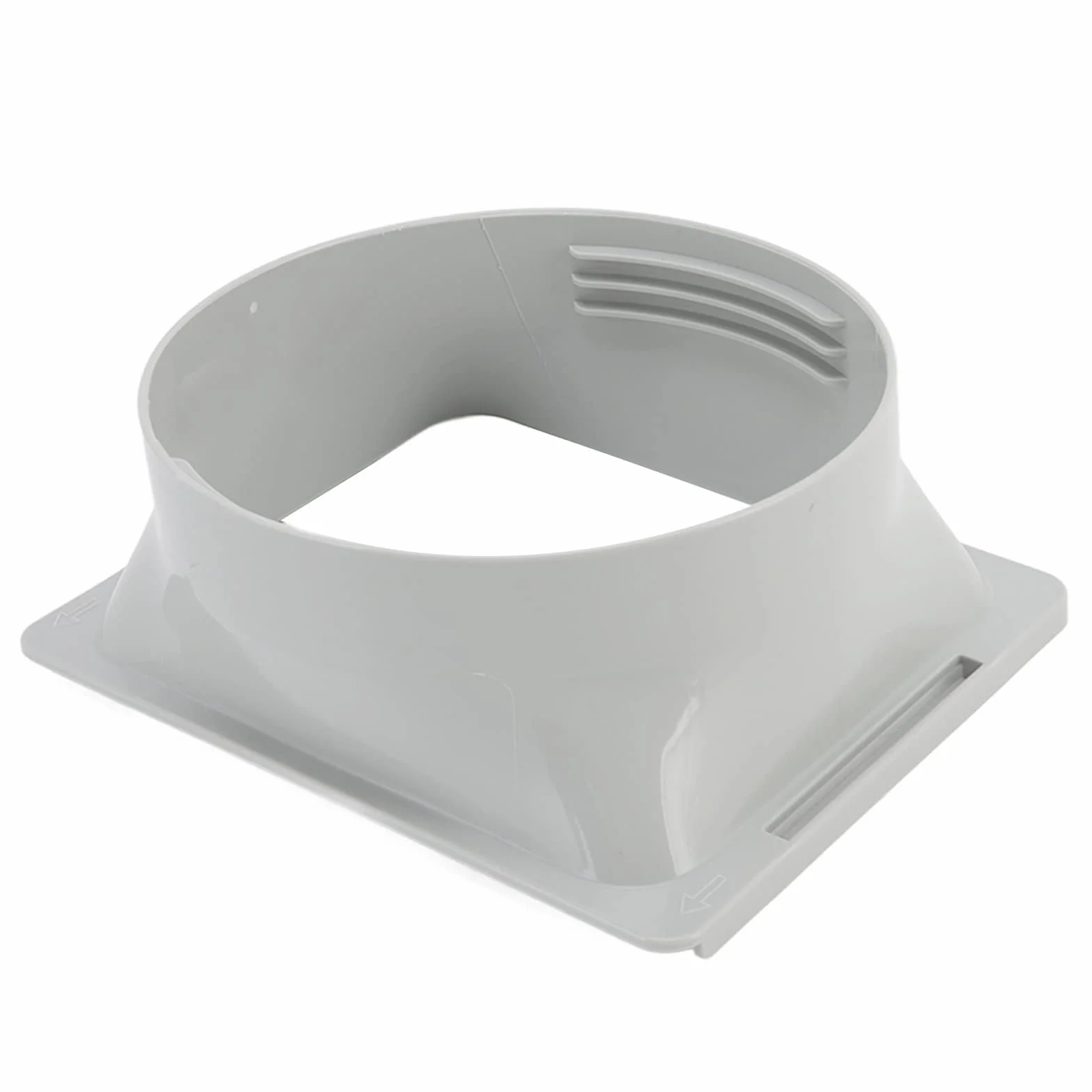 Klimatyzator łącznik Węża Wydechowego Złącze Przewodu Wydechowego Gauge Uniwersalny Adapter Płaskich Ust Zgodnie z Ruchem Wskazówek Zegara Płyta Uszczelniająca Opryskiwacz Nawadnianie
