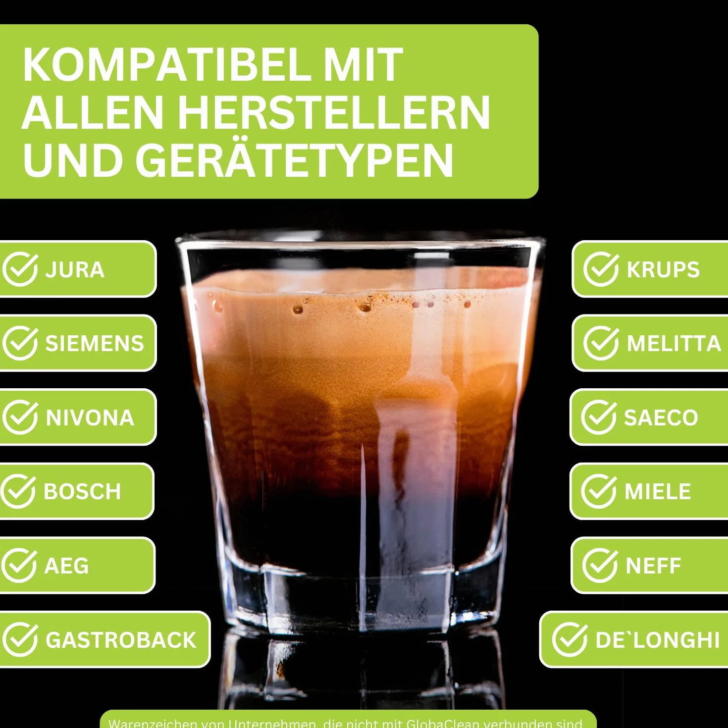 50 tabletek do czyszczenia ekspresów do kawy i kawiarki - 2g - Kompatybilne z Jura, Siemens, DeLonghi, Philips, Saeco, Melitta, Krups, Bosch, Miele i wiele innych.