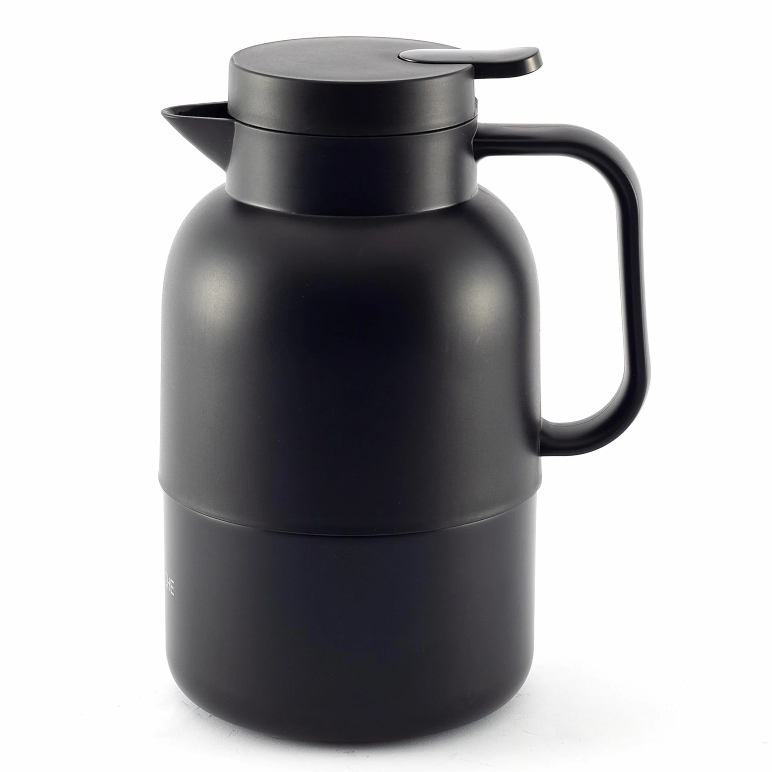 Hanseküche Termos 1,5 l stal nierdzewna 304 dzbanek izolacyjny czarny