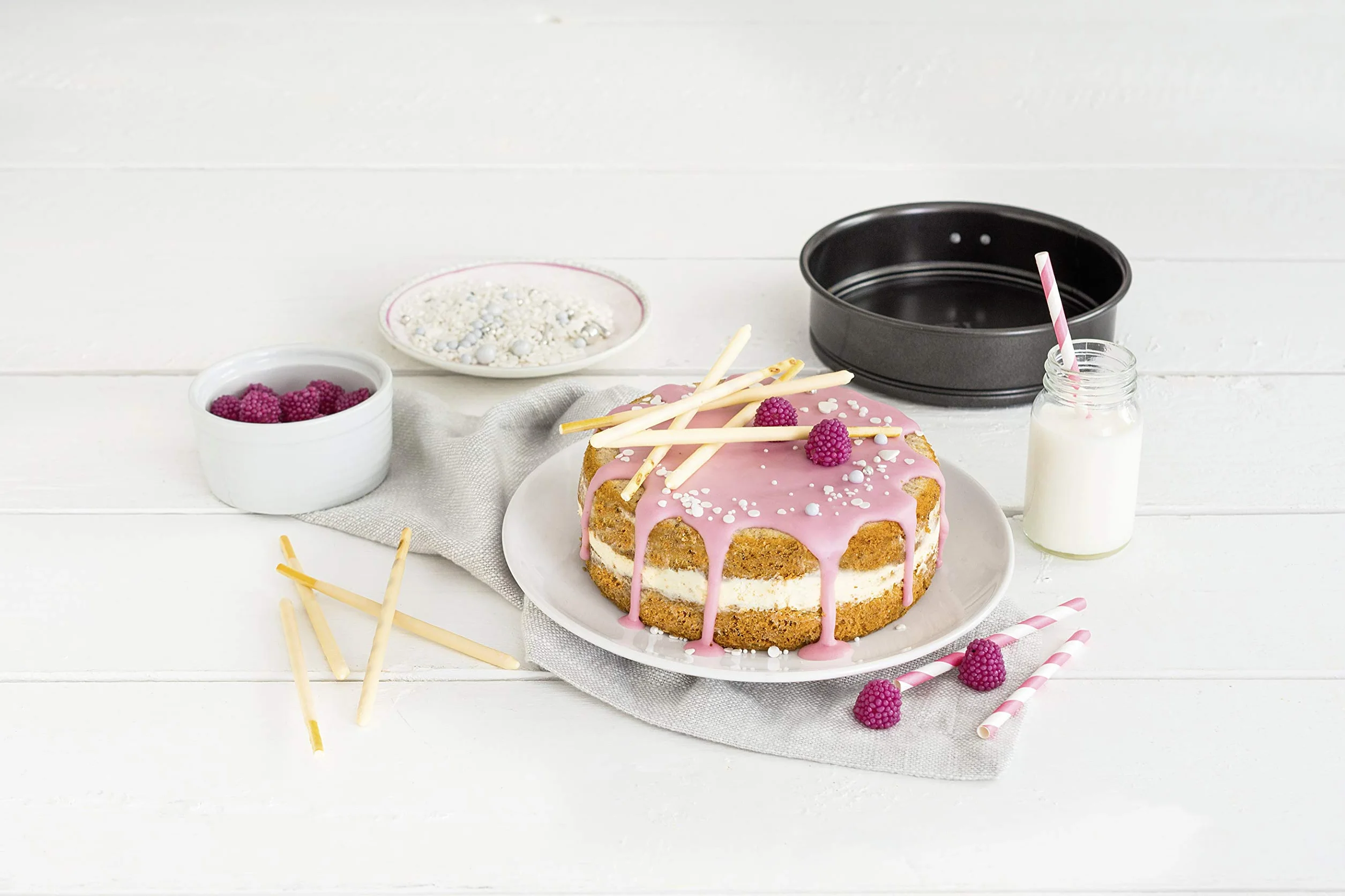 Zenker Specjalna mini sprężyna z płaską podstawą, stal nierdzewna, czarna, średnica 16 cm