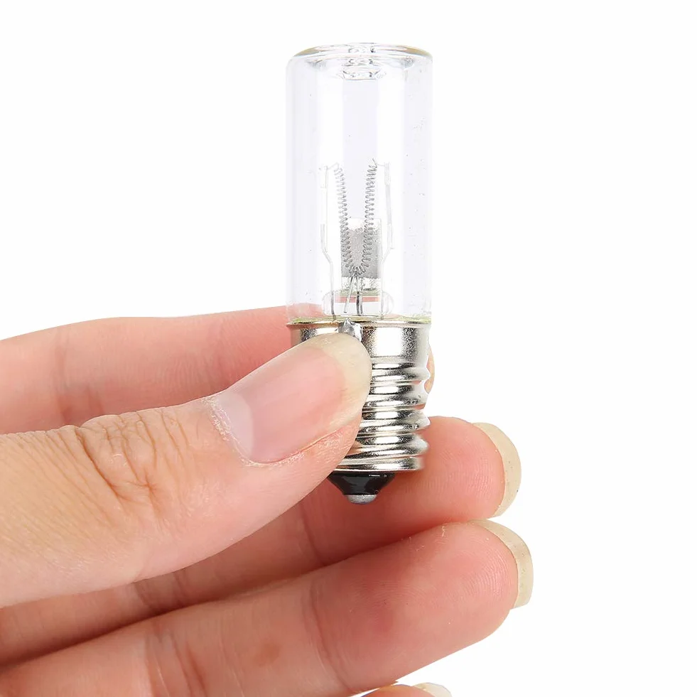 Uv Lekki Żarówka, Efektywny Lekki Żarówka E17 z Kwarc Szkło 3w, 254nm Uv Gęstość dla Powietrze Oczyszczalnik Lodówka