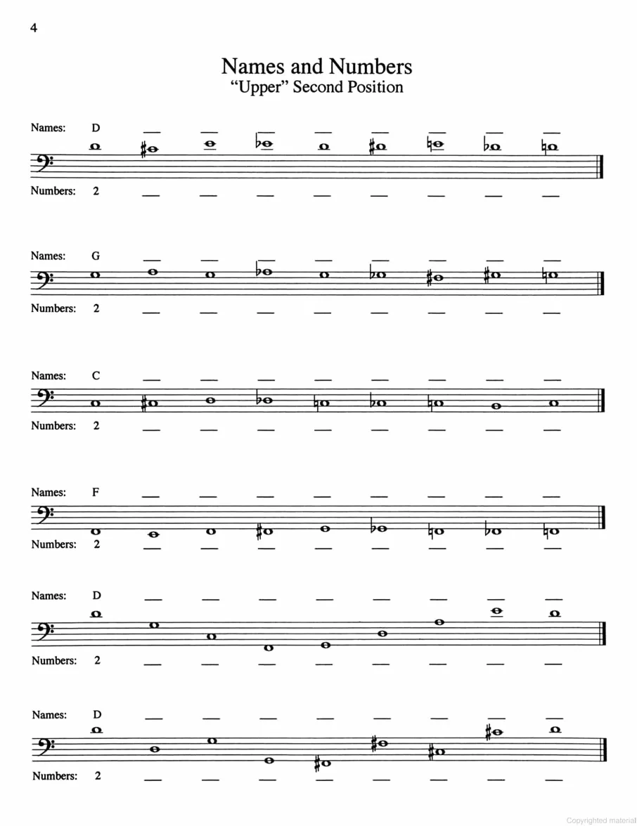 Position Pieces for Cello, Book 1
