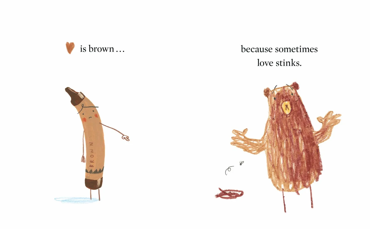 Love from the Crayons: A Beautifully Illustrated Children's Story of Love and Friendship