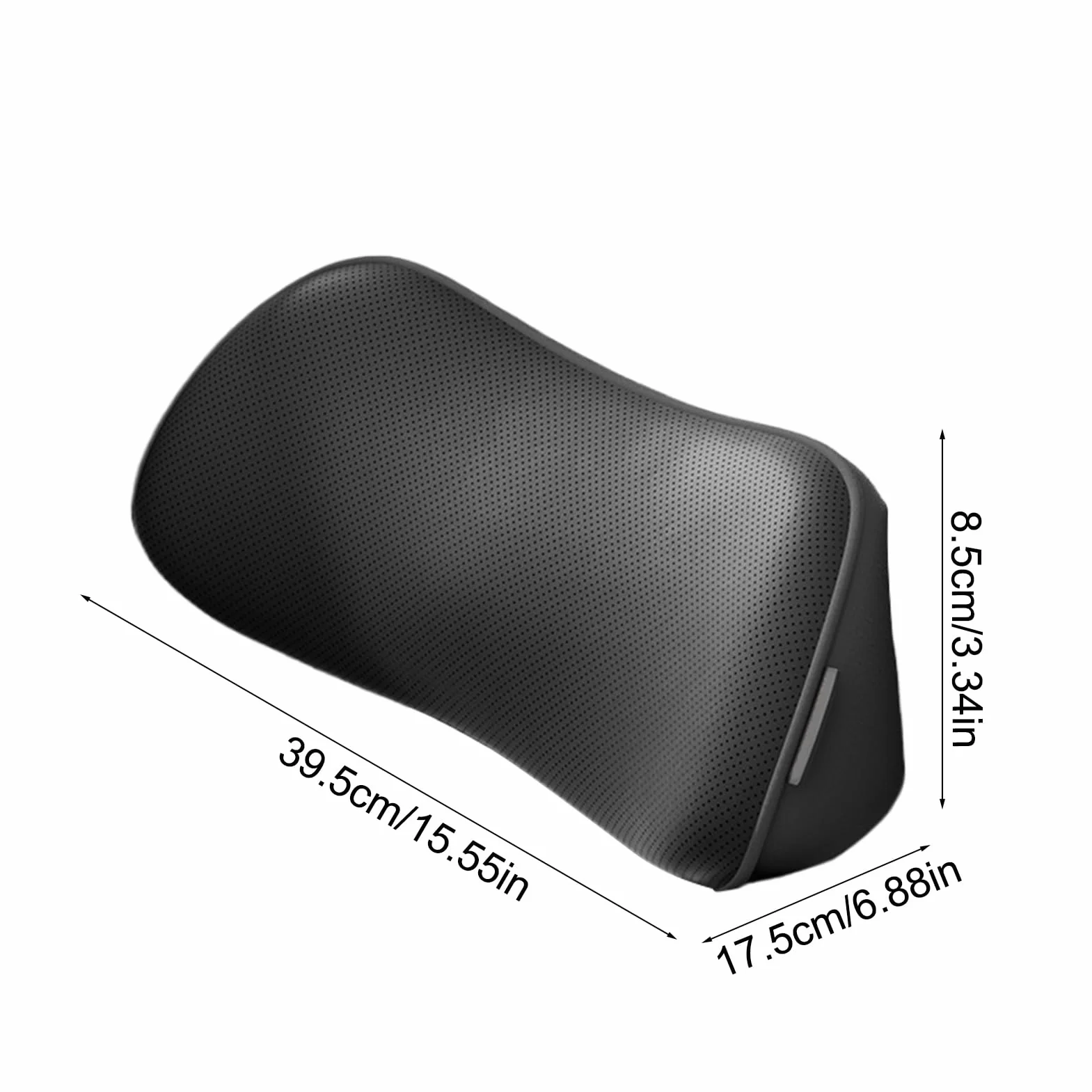 Ergonomic Lumbar Pillow - Car and Chair Back Support | Memory Foam with Adjustable Strap, Non-Slip Cushion Perfect for Driving, Office Chair, Home Seat, Lower Back Reliefs