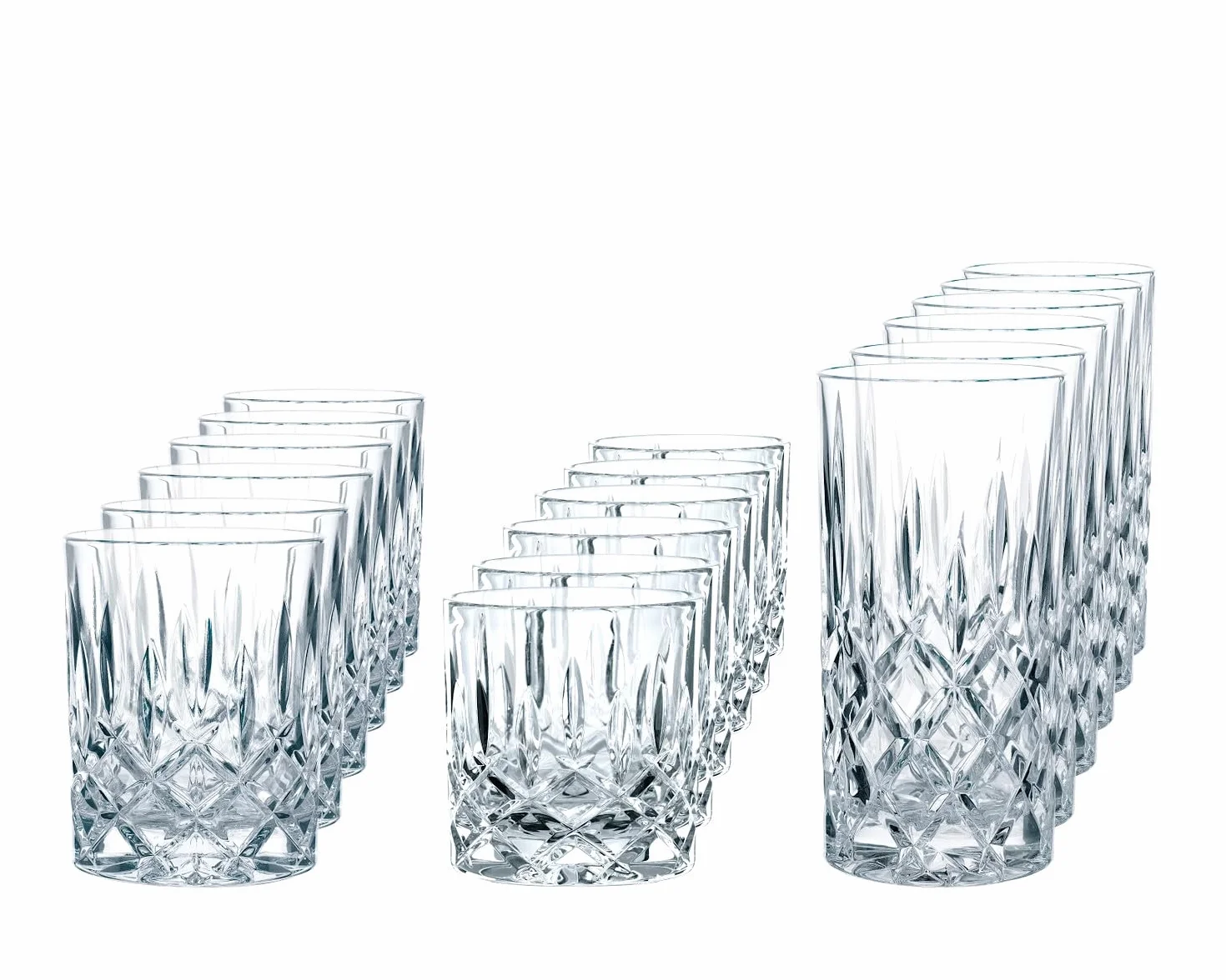 Spiegelau & Nachtmann 101764 Noblesse zestaw kubków 18 cz. Z106785 przezroczysty
