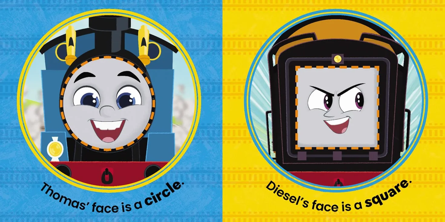 THOMAS & FRIENDS LITTLE LEARNERS POCKET LIBRARY: With 6 illustrated mini early learning books, this slipcase is perfect for young fans aged 10 months and over