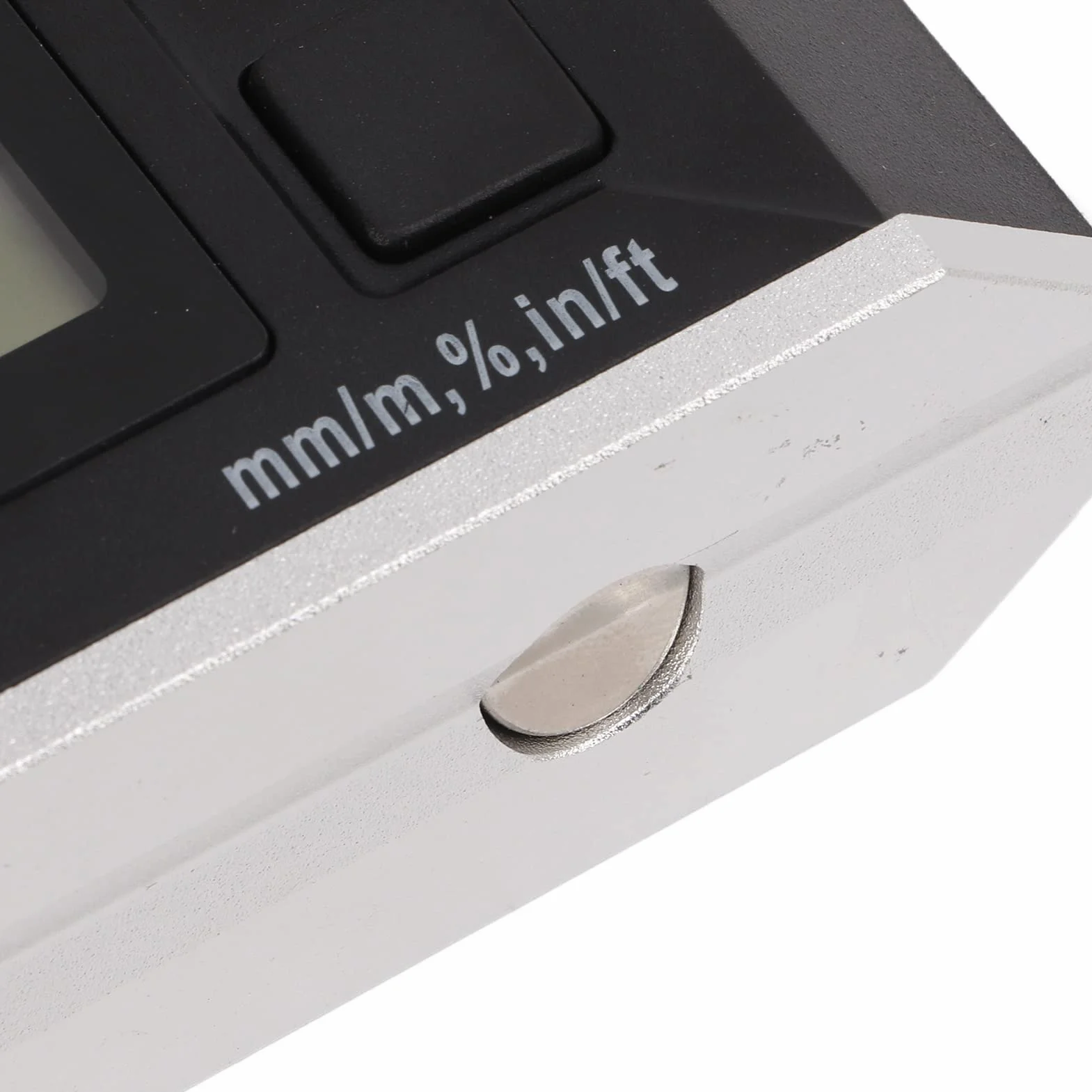 Narzędzie do pomiaru kąta, wykrywacz poziomu kąta o wysokiej dokładności Elektroniczny inklinometr LCD dla przemysłu do obróbki drewna w budownictwie(Brak podświetlenia taśmy)