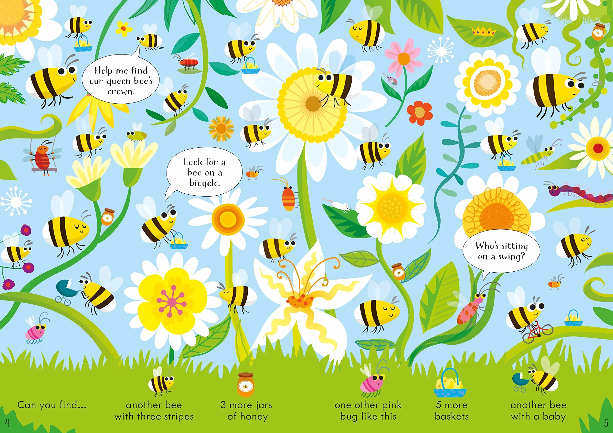 Look and Find Puzzles Bugs