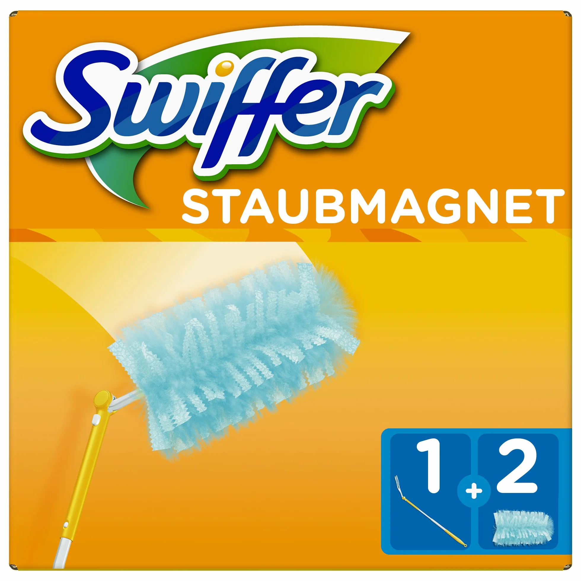 Swiffer Magnes przeciwpyłowy XXL w zestawie startowym, składający się z