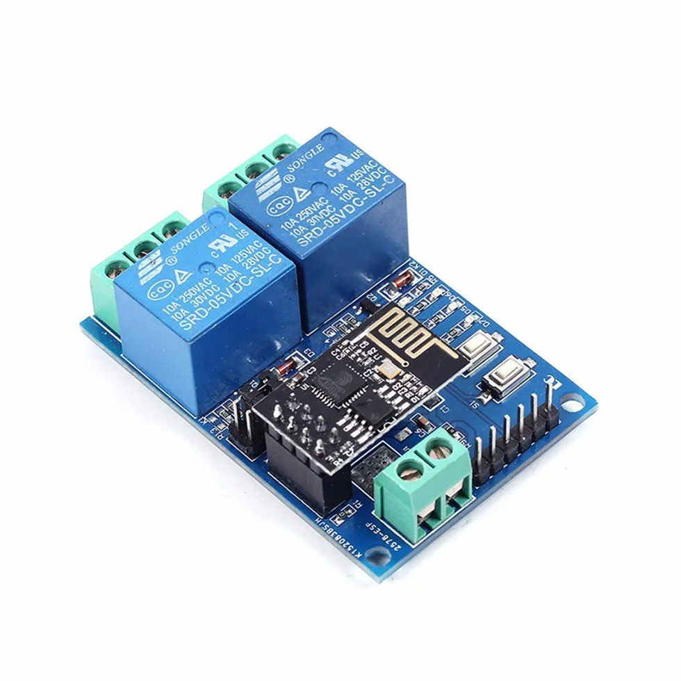 DollaTek 5 V 2-kana?owy modu? przeka?nika Wi-Fi
