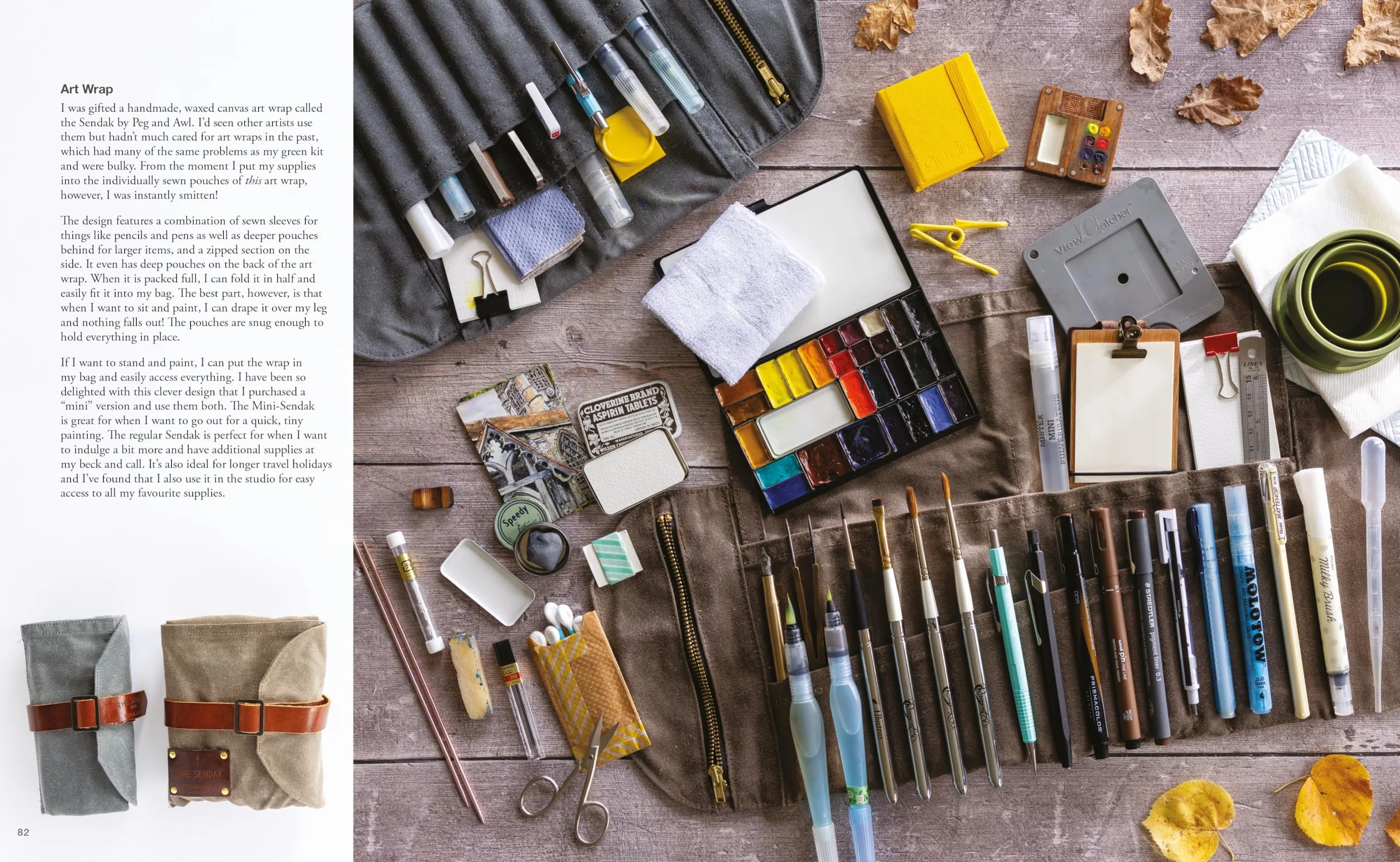 The Big Book of Tiny Painting: An Artist's Guide to Painting Outside in Ink and Watercolor