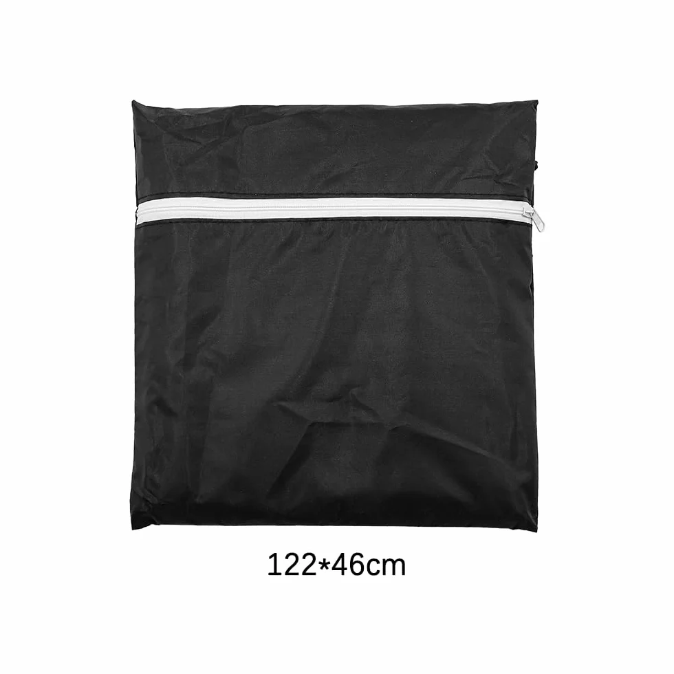 Pokrowiec na palenisko 112 cm, wytrzymały, wodoodporny, okrągły pokrowiec na palenisko, z grubą powłoką PCW, sznurek, pełne pokrycie, pokrowiec na kominek na patio