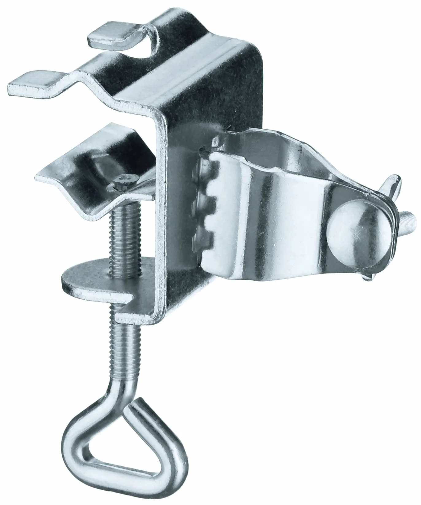 Schneider 801-00 Klamra Stołowa do Parasoli Przeciwsłonecznych ze Stali, Srebrny,
