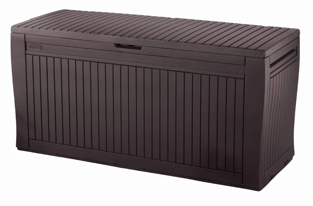 Keter Comfy Skrzynia Ogrodowa, 270L, Br?zowy, 117 x 45 x 57cm